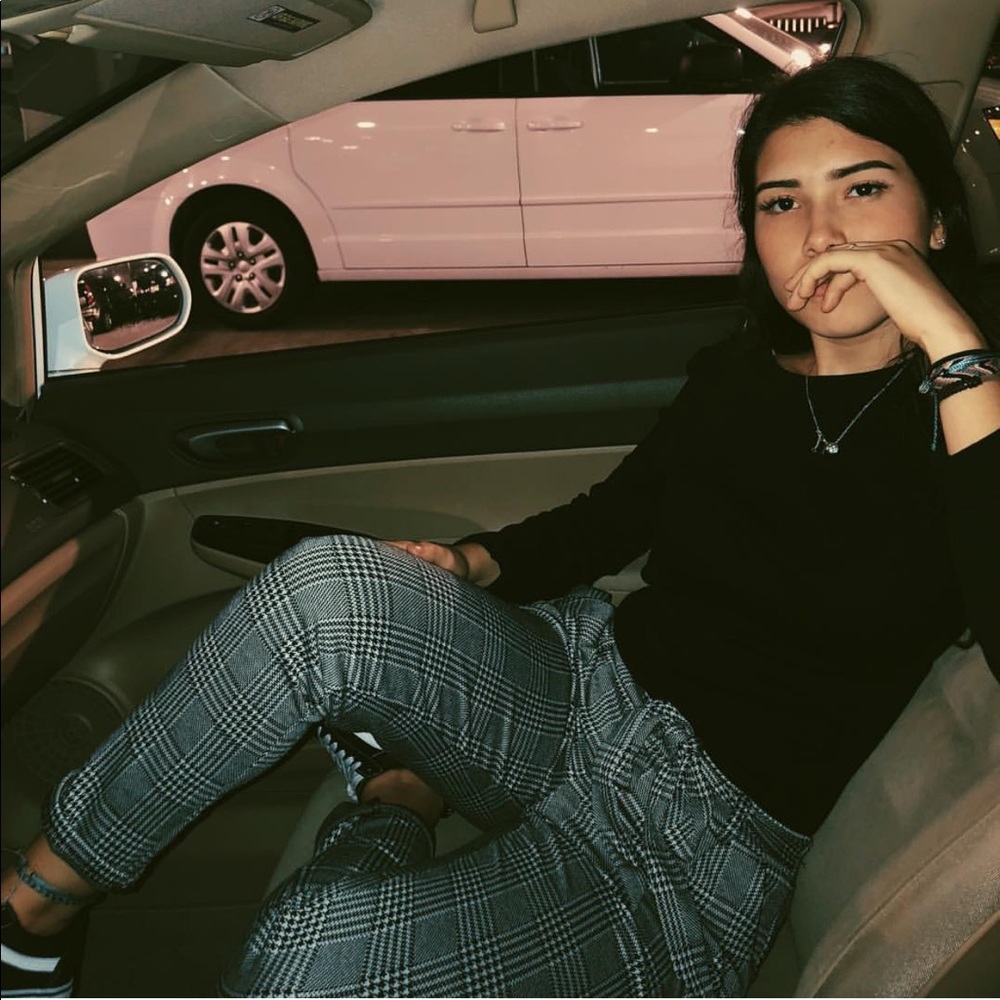 plaid pants